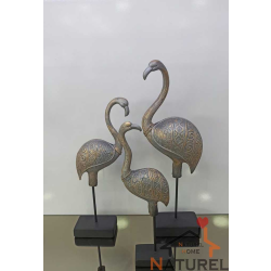 3'lü Flamingo Biblo (ERT-FİG217-3)